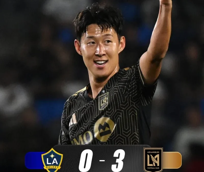 손흥민 237일 만의 골, LAFC 3-0 LA 더비 기록 총정리