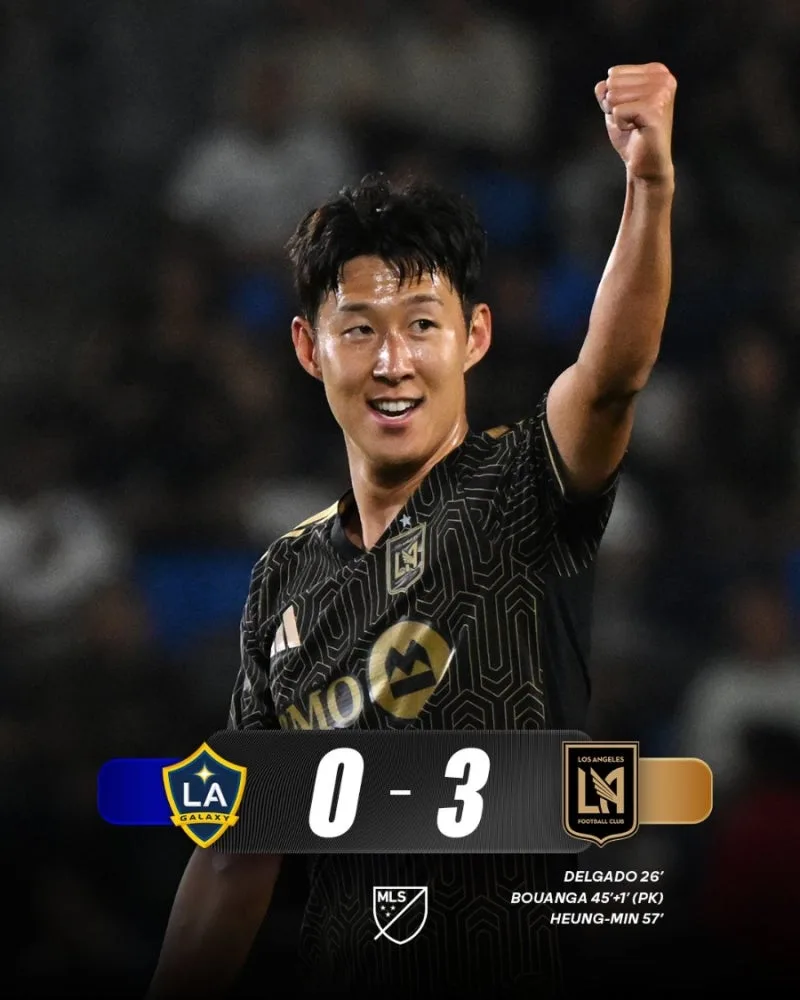 손흥민 237일 만의 골, LAFC 3-0 LA 더비 기록 총정리