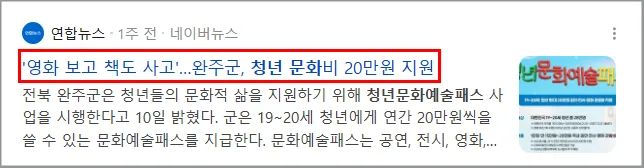청년문화예술패스 소멸 총정리 — 7월 31일까지 '한 번'만 쓰면 20만원 잔액이 산다