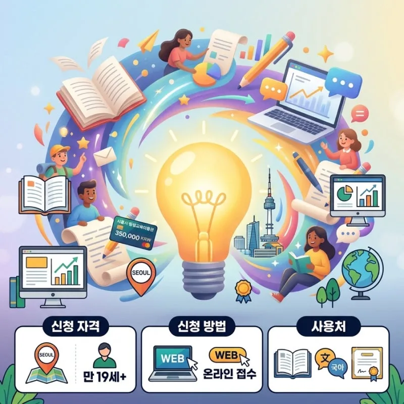 성동구 평생교육이용권 2026년 2차 모집 총정리 — 연 35만원, 174명, 7월 27일 마감