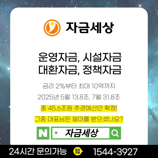 2026년 소상공인 정부지원금 총정리 – 경영안정바우처 25만원부터 정책자금 5억까지 조건별 정리
